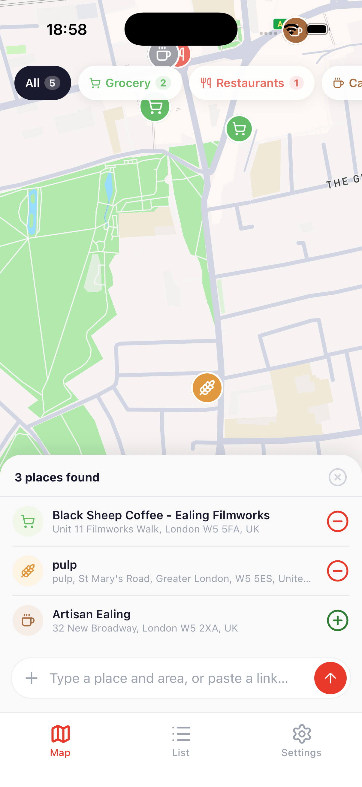 Waypoint results confirmation