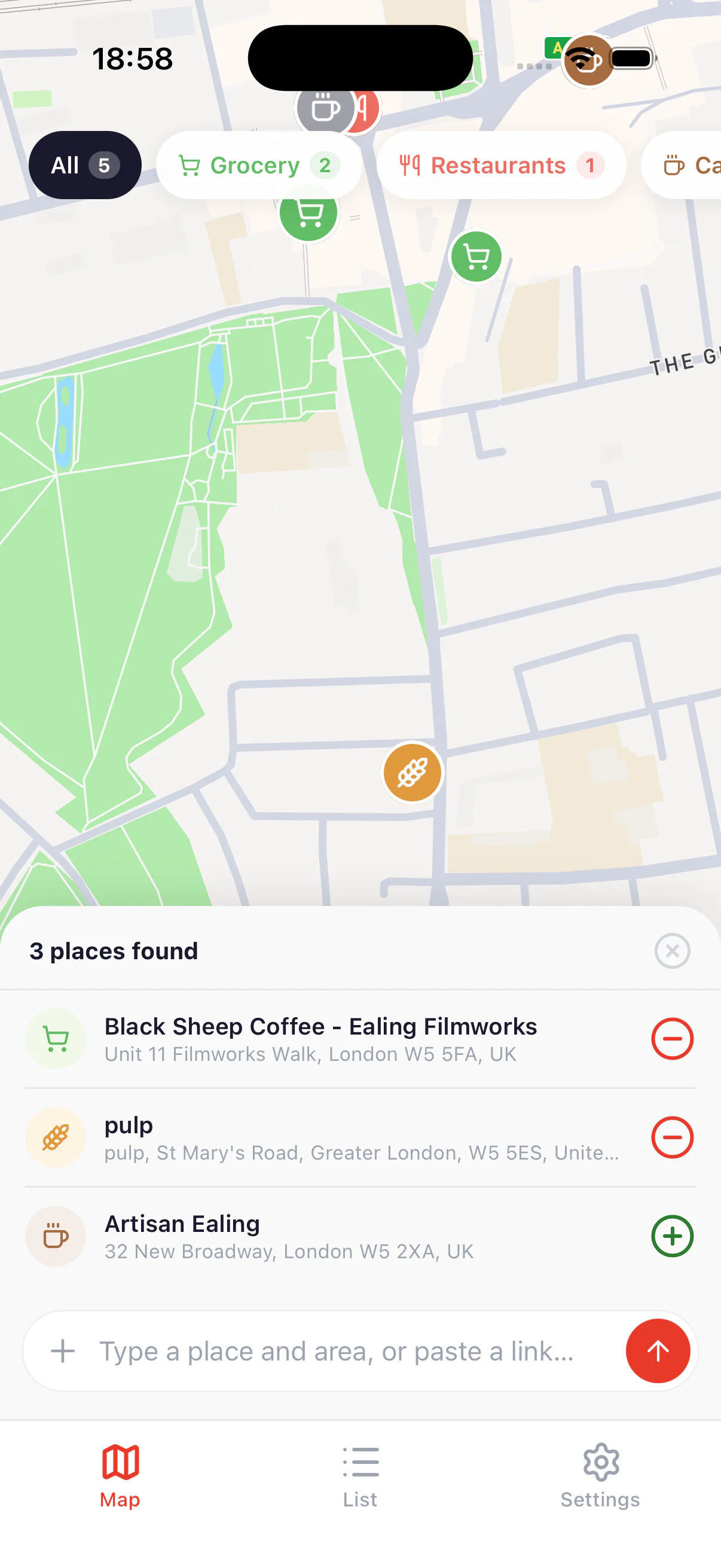 Waypoint results confirmation
